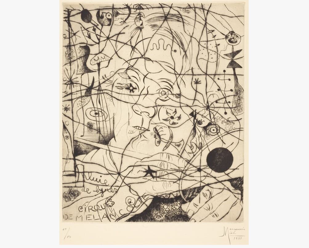 Joan Miró (1893–1983) уран бүтээлийн дээжээс