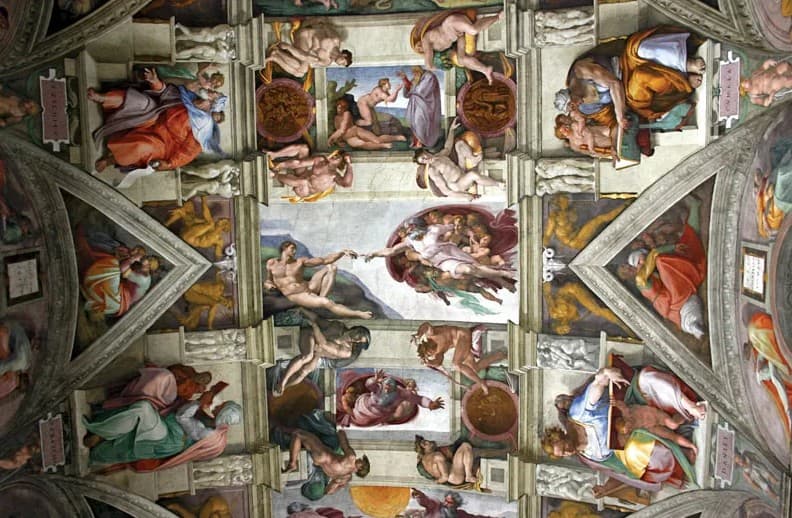 Микеланжело Буонарроти (1475–1564) уран бүтээлээс